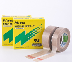 Băng keo chịu nhiệt cao <span class=keywords><strong>NITTO</strong></span> PTFE 973UL 13mm19mm Te Flon Silicone chịu nhiệt - Product Image 1