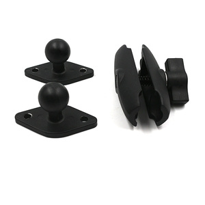 Soporte de bola de 1 pulgada con brazo de doble articulación mediano y base de bola doble diamante para soporte de camión - Product Image 6