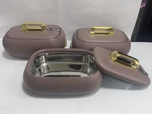 Lot <span class=keywords><strong>de</strong></span> 3 chauffe-plats isothermes durables 4,5L 5,5L 6,5L – Marmite thermique pour les grandes familles du Moyen-Orient et la restauration quotidienne - Product Image 2