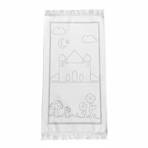 Tapis de Prière pour Enfants Musulmans à Colorier, Cadeau Islamique Portable et Meilleur Cadeau Spirituel pour Ramadan Moubarak - Product Image 3
