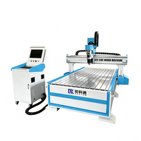 Routeur CNC 3 axes ATC 1325 pour le travail du bois, personnalisable en gros, avec moteur et roulement