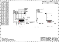 وحدة عرض OLED صغيرة مقاس 1.3 بوصة بدقة 3552×3552 وسطوع 1600 نيت وتردد 90 هرتز عالية الدقة للواقع الافتراضي والواقع المعزز والتصوير الطبي