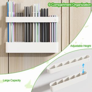 Straw Holder for Cabinet Door Silicone Straw Organizer for Cabinet Door <b>Kitchen</b> Cabinet Organizer Reusable Straws Dispenser - Product Image 6