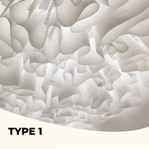 French <strong>Textured</strong> <strong>Paper</strong> Modern Style Drop Cloth Ceiling Fabric Drop a Grade Ceilingfor Hotel Shop - Product Image 4