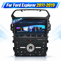 Pour Ford Explorer 2011 2019, autoradio Android 10 pouces, 6 Go de RAM, 128 Go de stockage haute capacité, lecteur audio, navigation GPS, écran tactile