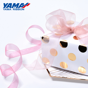 Yama Ribbon 3-75MM Chiều Rộng Đầy Màu Sắc Polyester Sheer Organza Ribbon Cho Bao Bì Quà Tặng - Product Image 4