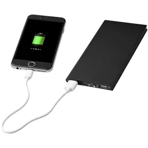 Banque d'alimentation en aluminium 8000 mAh, gadgets personnalisés - Product Image 6