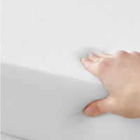 Usine directe Tailleur ergonomie optimale pour les traitements des cils mousse ondulée haute densité matelas de beauté en gros