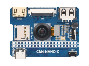<strong>Raspberry</strong> <strong>Pi</strong> Compute Module <strong>4</strong> Base Board NANO-C 40PIN GPIO USB2.0 MIPI HDM| CSI Power Input 5V Onboard Camera - Product Image 4