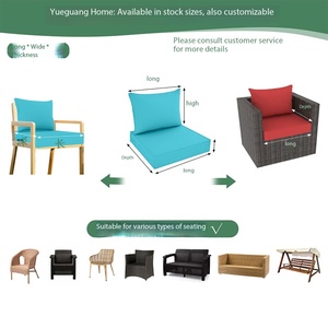<span class=keywords><strong>Coussin</strong></span> de dossier sur mesure de haute qualité <span class=keywords><strong>pour</strong></span> jardin, cour, <span class=keywords><strong>canapé</strong></span>, coussins en <span class=keywords><strong>mousse</strong></span> à mémoire de forme, <span class=keywords><strong>coussin</strong></span> de siège extérieur imperméable - Product Image 5