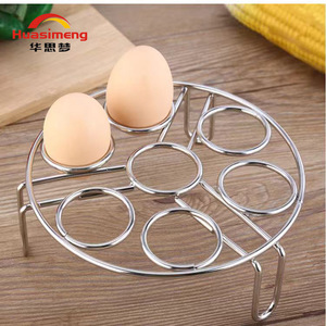 Vaporera de Huevos Ecológica Huasimeng de Acero Inoxidable, Rejilla Redonda de 12 cm, Bandeja para Cocinar al Vapor para Huevos y Pescado, Solo Lavar a Mano - Product Image 2