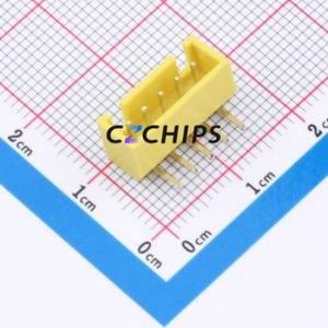 W254110K-5PY2123 Wire-to-Board Pin Header Bent Lead Through Hole,P=2.5mm Connector 1x5P 2.5mm Right Angle Insert XHB - Product Image 1