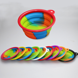 Petsproofing Foldable Collapsible Silicone Portable <strong>Personalized</strong> Pet <strong>Dog</strong> Cat Water Food <strong>Bowl</strong> <strong>Bowls</strong> Feeder for Cats <strong>Dogs</strong> - Product Image 1