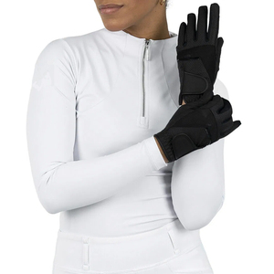 Gants d'équitation respirants et confortables de qualité supérieure, vente en gros à prix avantageux, gants d'équitation en cuir véritable - Product Image 2