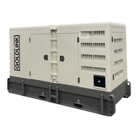 Générateurs diesel super silencieux Goldlink Power 30 kVA 40 kVA 50 kVA 60 kVA, générateur d'électricité triphasé 240 V, refroidissement par eau