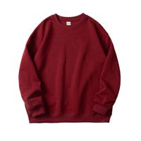 Pull-over oversize pour homme 350G en coton composite à manches longues et épaules tombantes – Collection Printemps