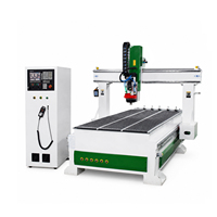 Fresadora CNC de 4 Ejes Jinan Mosencnc con Cabezal Giratorio de 180 Grados, Motor de Husillo ATC de 9kW, Mesa de Vacío para Máquina de Tallado de Madera 3D 1325