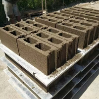 Machine de fabrication de blocs de pavés creux hydrauliques entièrement automatiques LONTA QT4-20 de 5, 6 et 8 pouces pour briques de ciment et de béton