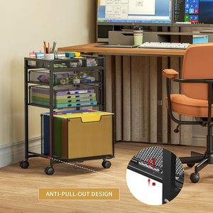 Carrito <span class=keywords><strong>de</strong></span> soporte <span class=keywords><strong>de</strong></span> almacenamiento con divisores, estante <span class=keywords><strong>de</strong></span> almacenamiento <span class=keywords><strong>de</strong></span> carpetas <span class=keywords><strong>de</strong></span> montaje rápido, carritos multifuncionales <span class=keywords><strong>de</strong></span> Metal para oficina, archivos <span class=keywords><strong>de</strong></span> libros y revistas - Product Image 6