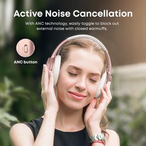 Trending Products ANC Functional <strong>Wireless</strong> Wired Available Over Ears Best Studio Foldable Flexible Headsets <strong>Headphones</strong> - Product Image 3