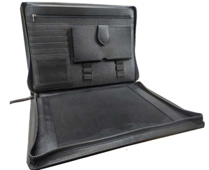 Có thể mở rộng A4 Kích thước tập tin tổ chức da PU da tài liệu chủ logo đầy màu sắc chất kết dính danh mục đầu tư bàn tài liệu lưu trữ túi - Product Image 2