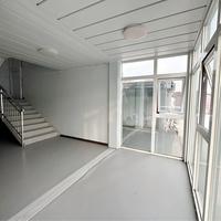 Maison préfabriquée moderne et élégante de 40 pieds de large avec 4 chambres, robuste et personnalisable, en kit, type conteneur