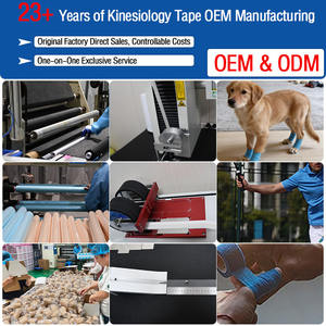 Vendaje impermeable adhesivo de primeros auxilios personalizado de fábrica OEM, vendaje adhesivo para mascotas sin látex para perros, precio al por mayor - Product Image 6