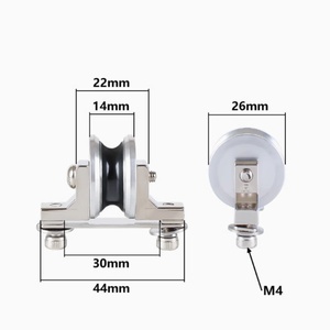 รอกสายเคเบิลเคลือบเซรามิก 26*14 สำหรับ 650 #   เครื่องมัดฟาง กว้าง 30 มม. - Product Image 1