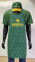 Polo personnalisé en coton imprimé sérigraphié pour serveurs/serveuses, uniforme de restaurant, hôtel, cuisine, chef, café, bar, t-shirt