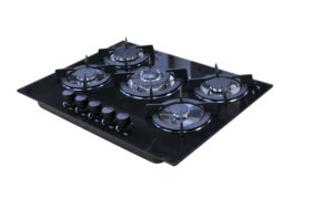 Cuisinière à gaz Cuisinière à 5 brûleurs Classe B Cuisinière électrique à batterie en verre trempé Table de cuisson encastrée pour la cuisine Table Hôtels Ménages - Product Image 3