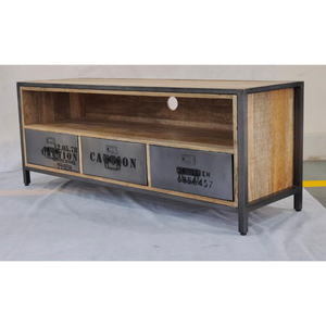 Meuble bar moderne en bois massif, best-seller, pour salon, armoire de rangement en bois moderne de haute qualité - Product Image 4