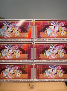 KAYOU Original <span class=keywords><strong>My</strong></span> <span class=keywords><strong>Little</strong></span> <span class=keywords><strong>Pony</strong></span> Stars TCG CCG Tarjeta Flash Coleccionable Amistad Eterna Princesa Cielo Estrellado Edición Caja de Regalo Personaje de Dibujos Animados - Product Image 4