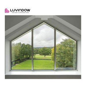 Hoa Kỳ hiện đại optifix <span class=keywords><strong>Windows</strong></span> đôi tráng men Hợp kim nhôm casement màn hình từ tính louver Rèm cho khách sạn ngang mở - Product Image 1