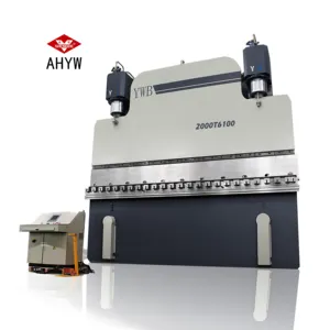 Anhui Yawei CNC bükme makinesi 800t 8000mm ile DA52S sistemi