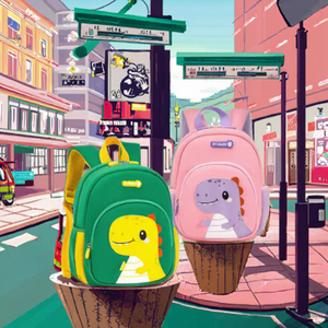 Mochila Escolar Infantil con Diseño de Dinosaurio de Dibujos Animados, Linda y <span class=keywords><strong>Mini</strong></span>, <span class=keywords><strong>para</strong></span> <span class=keywords><strong>Hombres</strong></span>, Mujeres y Niños, <span class=keywords><strong>para</strong></span> Uso en Jardín de Niños y Escuela - Product Image 2