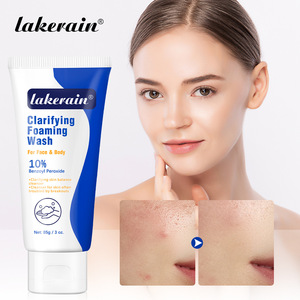 Nettoyant facial en profondeur 10% <span class=keywords><strong>de</strong></span> peroxyde <span class=keywords><strong>de</strong></span> benzoyle, nettoyant moussant anti-acné pour un <span class=keywords><strong>nettoyage</strong></span> en profondeur et une peau plus claire - Product Image 3