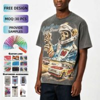 Camiseta de Manga Corta para Hombre, Estilo Vintage, Formal, 100% Algodón Tejido, Corte Regular, con Estampado