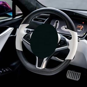 Pièces automobiles en gros, housse de volant en fibre de carbone pour <span class=keywords><strong>Tesla</strong></span> <span class=keywords><strong>Model</strong></span> S - Product Image 5