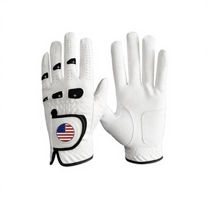 Guantes de Golf Personalizados de Cuero Cabretta Genuino con Marcador de Pelota, Guantes de Golf de Primera Calidad con Agarre Suave para Hombre y Mujer, Venta al Por Mayor OEM - Product Image 3