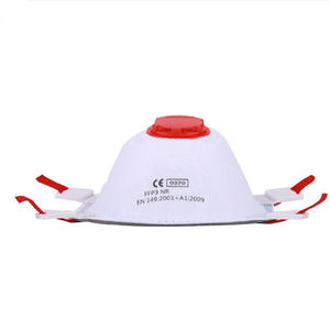 Jarum pukulan bukan tenunan sekali pakai industri debu FFP3 dengan katup NR perlindungan EN 149 CE cangkir FFP3-Mask 9019V - Product Image 6