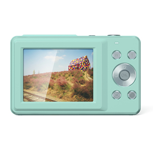 Kamera Digital Mini murah, kamera foto Digital Mini OEM 2.4 inci, kamera kompak profesional dengan filter kecantikan penangkap senyum CMOS Senor - Product Image 2