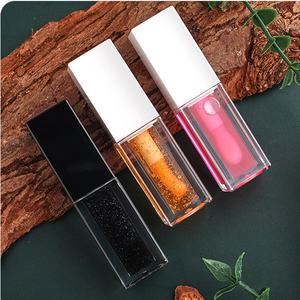 Maquillaje profesional Brillo de labios Personalizado Vegano Aceite de labios de larga duración Hidratante Tintado Regordete Hidratante Mineral 48 colores Brillo - Product Image 6