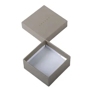 Светло-коричневая Подарочная коробка для ювелирных изделий