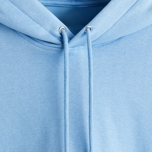 Sudadera con Capucha Extra Grande 100% Algodón, Unisex, con Doble Cremallera, Color Sólido, Informal para Otoño, con Capucha, OEM, ODM, Logotipo Personalizado - Product Image 5