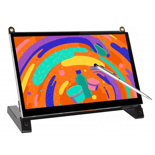 Hotselling 1024*600 Mini 7 Inch Lcd Monitor Professional Custom Portable 7" Lcd Tft Display Panel Monitor for Raspberry Pi xBox