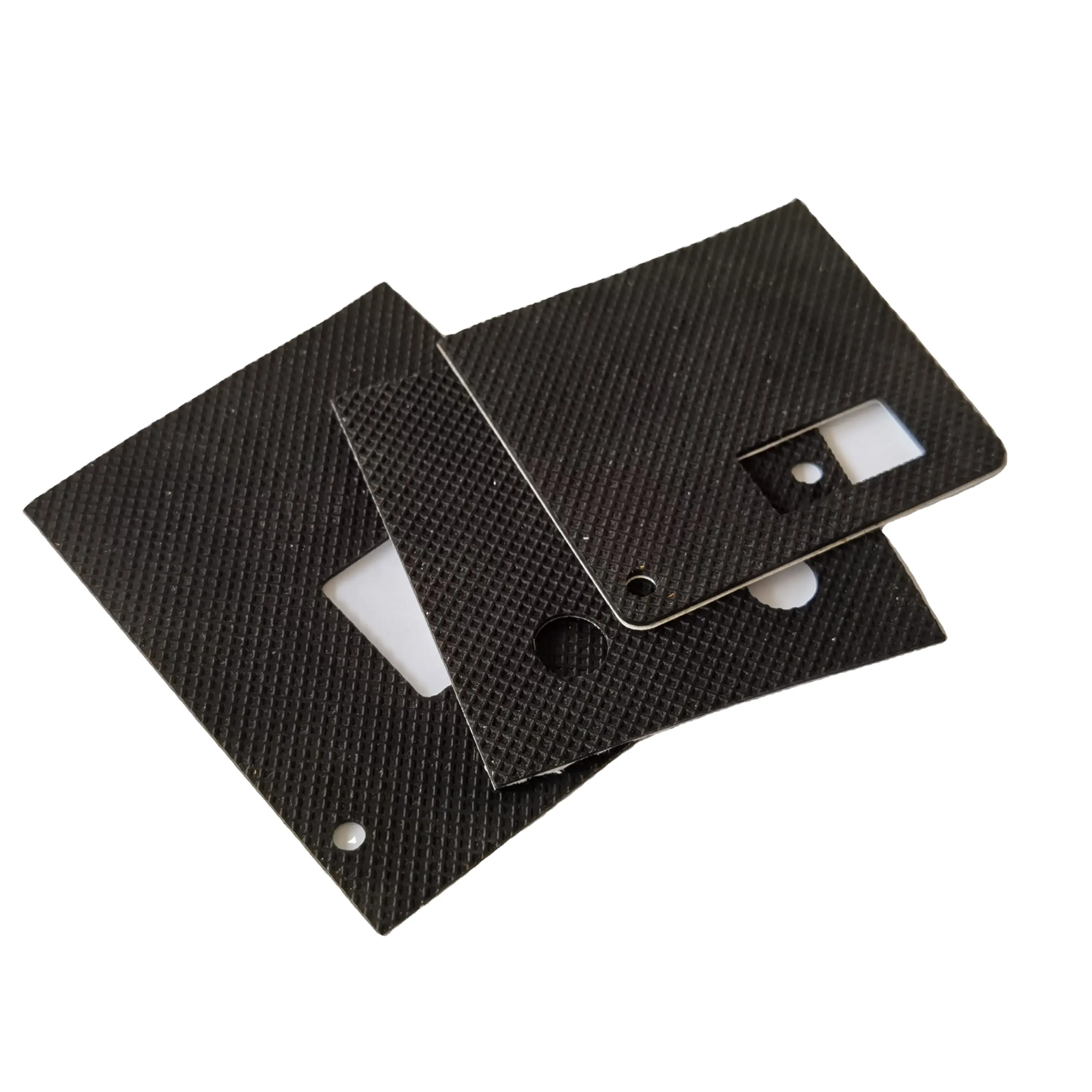 Adhesive Non Slip Enkelzijdige Sticky Siliconen Rubber Pads Met Textuur