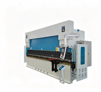 Mesin Tekuk Plat Logam Presisi Tinggi 4+1 Axis Sistem DA-53T, 300Ton /3200mm CNC Electro-Hydraulic Press Brake
