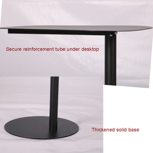 Mesa de Centro Pequeña de Diseño Danés, Estilo Nórdico Moderno, Mesa Auxiliar de Hierro con Esquinas Móviles, Convertible en Mesa Auxiliar y de Esquina - Product Image 3