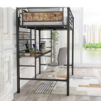 Lit superposé moderne en métal robuste pour dortoir, chambre à coucher, mobilier de maison - Vente en gros