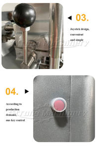 Machine à raviolis, samosas et boulettes entièrement automatique à moteur - Nouvelle capacité élevée pour un usage domestique et en restaurant - Product Image 3